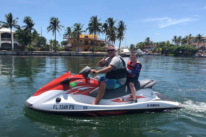 1.5 Hour (20 miles) Waverunner Tour. See Mangrove Tunnels, 20 Islands & SandBar - Islands, reefs, bridges, and marine life