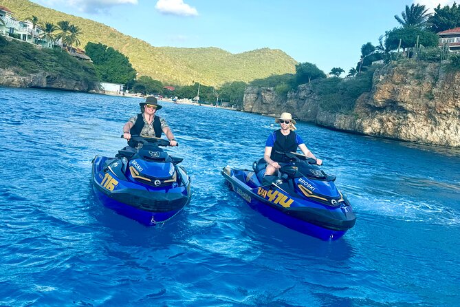 1.5 Hour Curaçao Jetski Tour with Action Video - Kleine Knip and Grote Knip: The Scenic Centerpiece