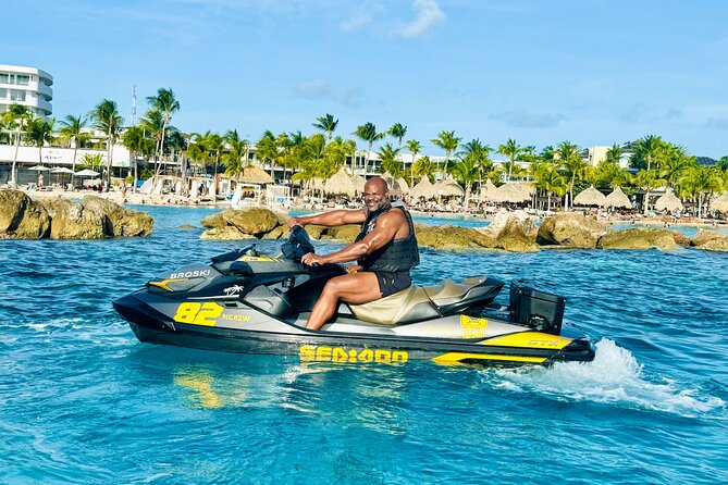 1.5 Hour Curaçao Jetski Tour with Action Video - Playa Forti and Playa Piskado: The Wildlife Stop