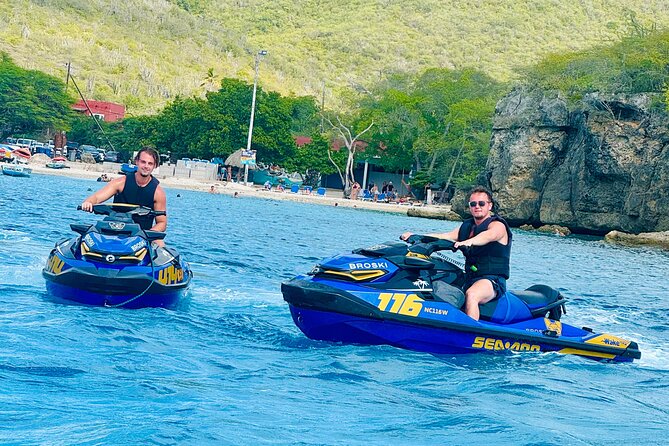 1.5 Hour Curaçao Jetski Tour with Action Video - Playa Kalki and Playa Guepi: Quieter Coastal Corners