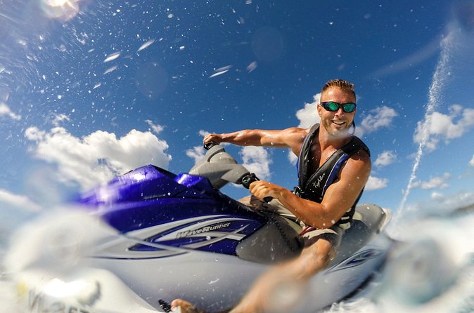 1-Hour Guided Jet Ski Tour in St. Thomas from Frenchman's Reef - Hassel Island and the story beneath the water