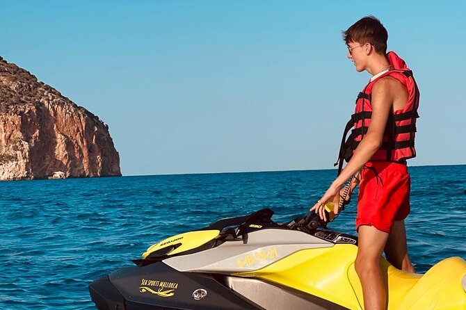 1 Hour Jet Ski Excursion to Cap Vermell from Mallorca - Swimming, speed, and the balance of the ride