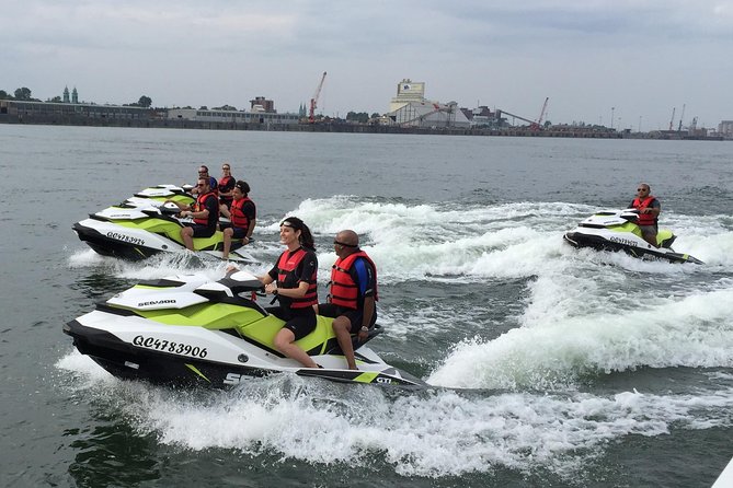 1-Hour Jet Ski Guided Tour – Explore Montreal Waterways in Style! - The safety briefing and jet ski instruction