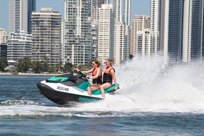 1 Hour Jet Ski Island Safari to South Stradbroke Island - Starting at Paradise Point