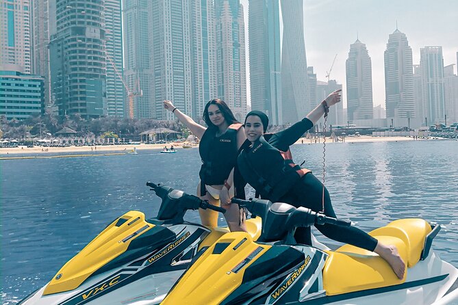 1-Hour Jet Ski Tour – Burj Al Arab, Atlantis, & Dubai Skyline - Palm Jumeirah and Atlantis from the water