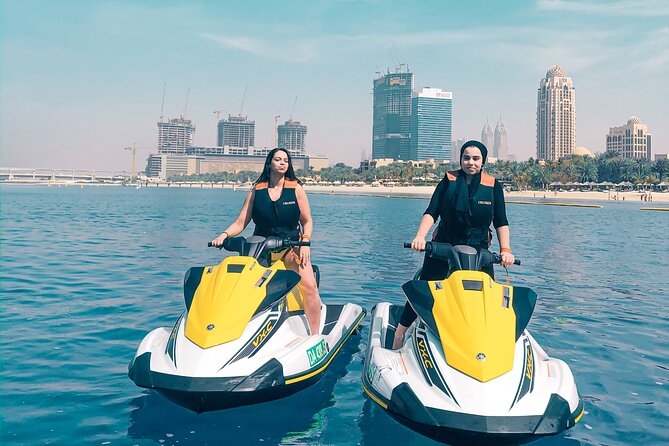 1-Hour Jet Ski Tour – Burj Al Arab, Atlantis, & Dubai Skyline - Dubai Marina and the skyline