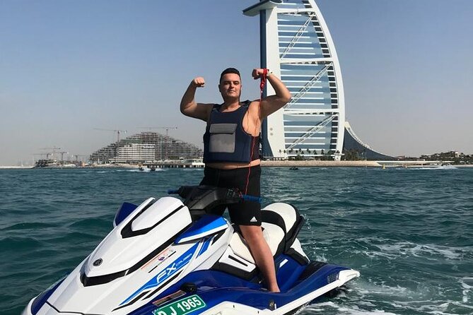 1 hour Jetski Tour - Burj Al Arab and Royal Atlantis - Mina Seyahi and the yacht-filled waterfront