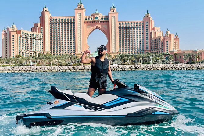 1 hour Jetski Tour - Burj Al Arab and Royal Atlantis - The safety briefing and Yamaha jetski lesson