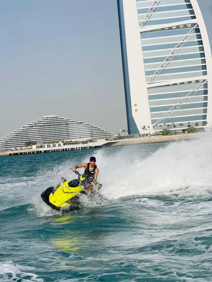 1-Hour Royal Atlantis Jet Ski Tour - Passing Jumeirah Beach Residence and Palm Jumeirah