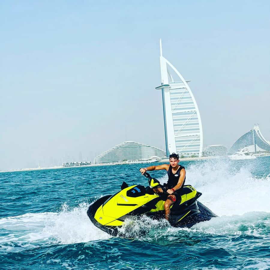1-Hour Royal Atlantis Jet Ski Tour - The return ride and what the hour feels like
