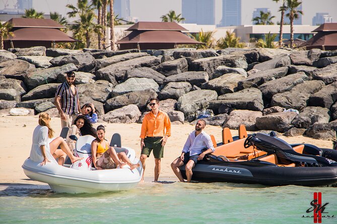 120 MINUTES Dubai Private Self-Drive SeaKart Jet Ski Boat Tour - Swimming and open-water fun