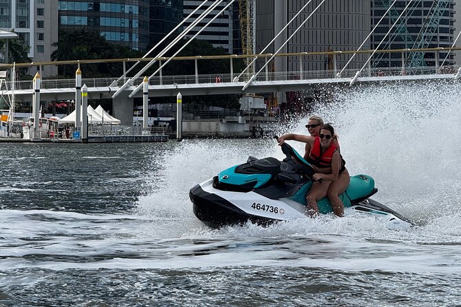 2 Hour Brisbane River Jetski Adventure - Leaving Rivergate Marina for a two-hour city ride