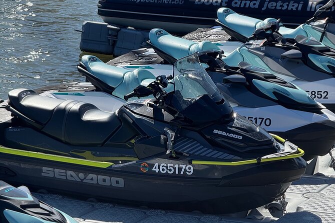2 Hour Brisbane River Jetski Adventure - The twin Gateway Bridges and open stretches of river
