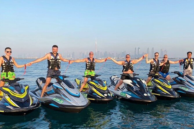 2 hours Jetski Explore Tour - Passing Palm Atlantis toward JBR