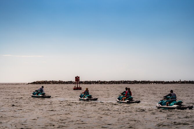 2 Hours Shell Island Jet Ski Tour - From emerald water to St. Andrews Bay