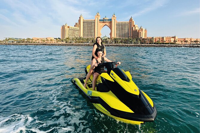 20-Minute Private Dubai Jet Ski Ride - Riding toward the Burj Al Arab