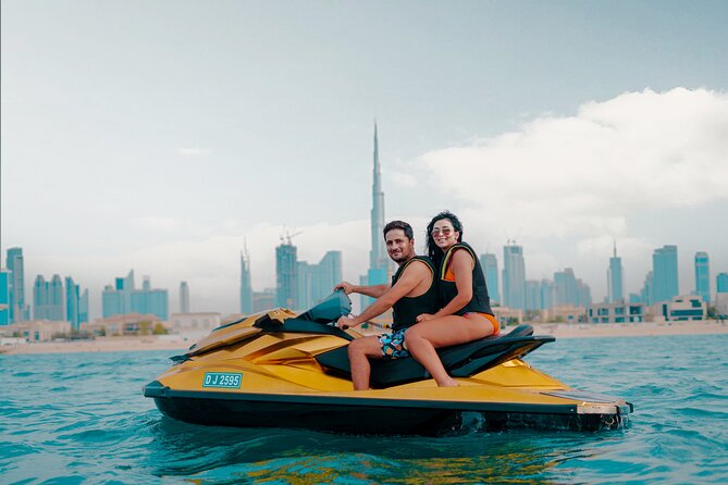 24 Karat Gold Jet Ski Adventure with Burj Khalifa View - What the guide adds to the experience