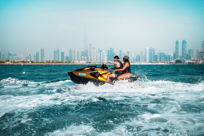 24 Karat Gold Jet Ski Adventure with Burj Khalifa View - Who will enjoy this most