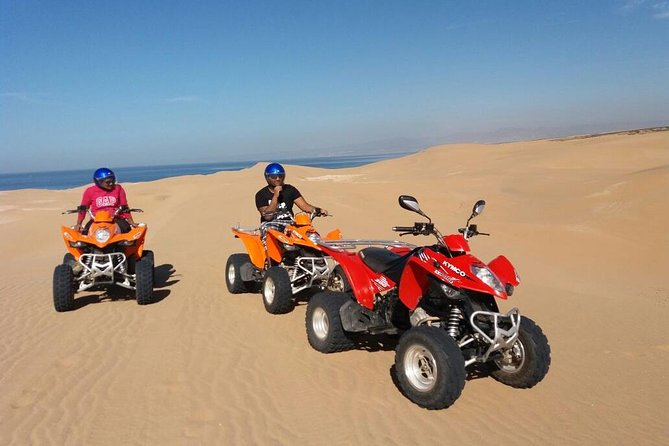 3 Activities in 1 day :Camel riding+ Jet ski+Quad biking - Quad biking through dunes and argan forest