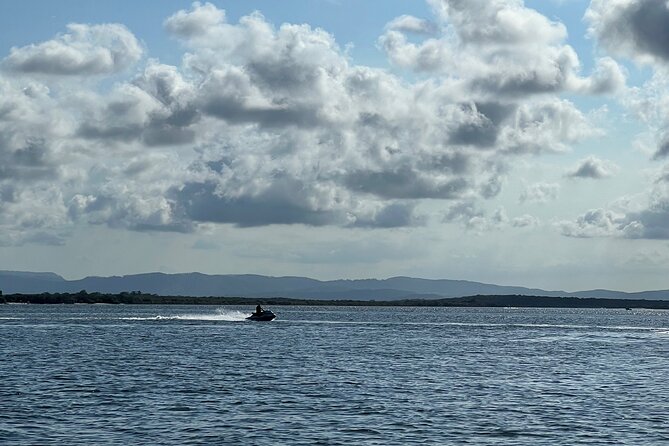 3 Hour Gold Coast Jetski Adventure to Stradbroke Island - The short climb at Jumpinpin Channel