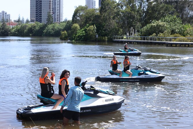 3 Hour Gold Coast Jetski Adventure to Stradbroke Island - When the route opens into faster water