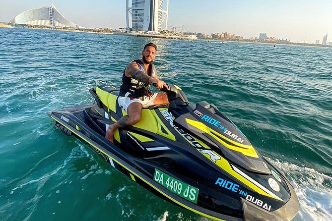 30mins Burj Al Arab Jetski Tour - Seeing Jumeirah Beach and Dubai from offshore