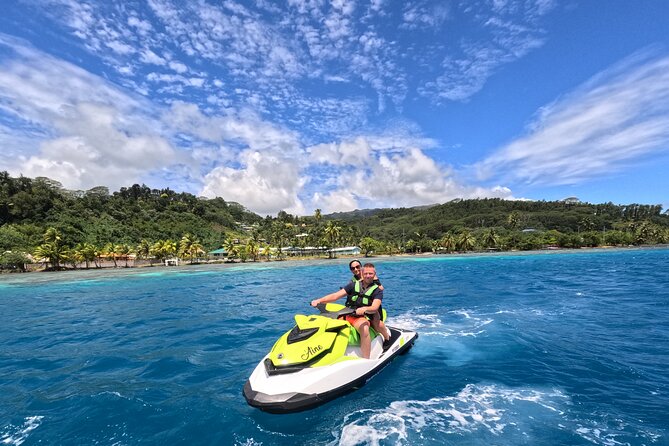 3H Adventure in JET SKI Snorkeling and Tahaa Lagoon - A short stop for beach and lagoon time