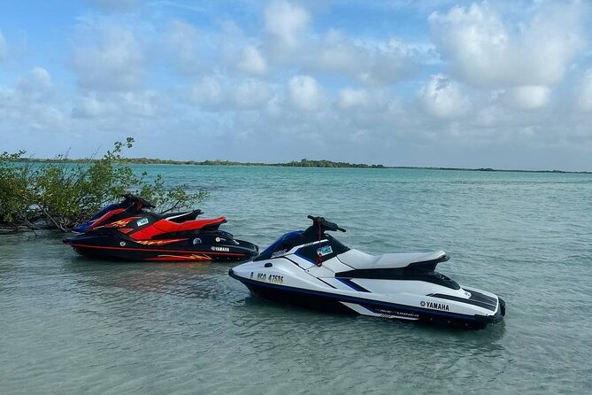 4-Hour Guided Jet Ski Tour to Secret Beach, San Pedro, Belize - The 30-minute ride back to San Pedro