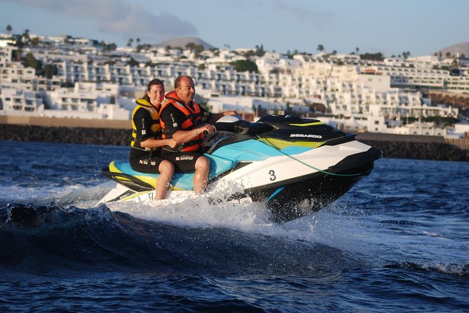 40min Jet Ski at Playa Quemada Lanzarote - Reaching Playa Quemada After About Five Minutes