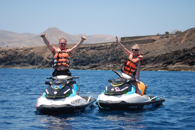 40min Jet Ski at Playa Quemada Lanzarote - One Jet Ski for One or Two People