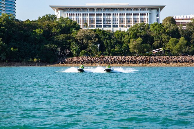 75-minute Die Another Day Jet Skiing in Darwin - Racing the coast toward Mindil Beach