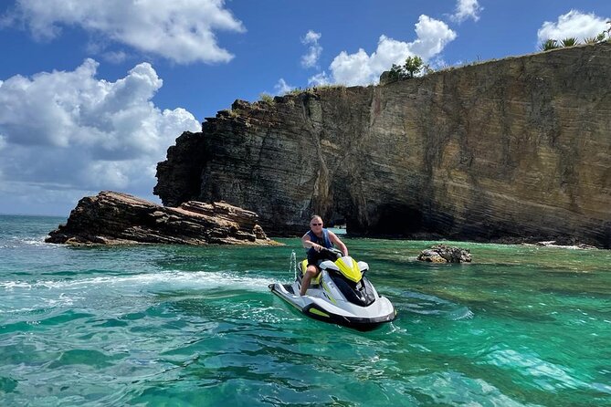 90 min St. Martin Jet ski Terre Basse tour - How the water conditions change the experience