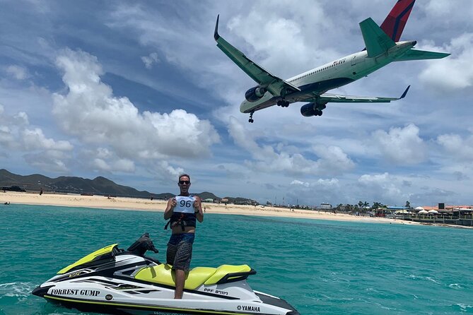 90 min St. Martin Jet ski Terre Basse tour - Getting comfortable on the jet ski