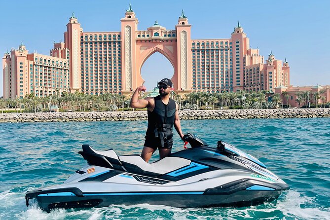 90 Minutes Dubai Palm Jumeirah Jetski Tour - Atlantis The Royal adds a newer Palm Jumeirah view