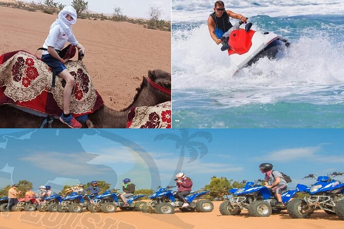 A Day of Quad Dromedary and Jet Ski with Lunch in Agadir - Ait Melloul and the three-hour quad session