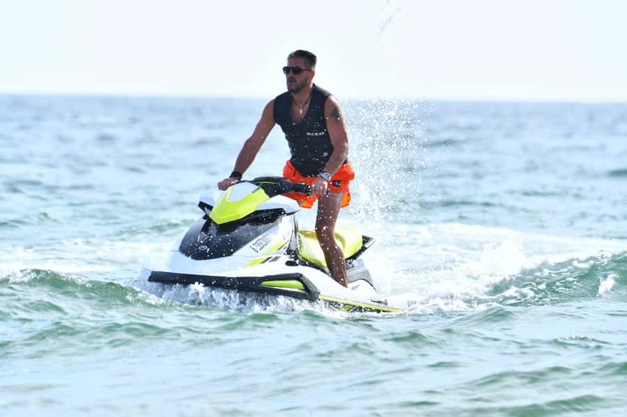 Agadir: Jet Ski Adventure W- Optional Quad Bike on The Beach - Reaching Agadir Beach from the tourist center