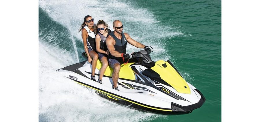 Agia Pelagia: Jet Ski - Learning to drive before the throttle opens