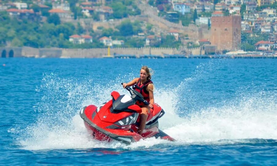 Alanya: Jet Ski Adventure - The safety briefing and first controls