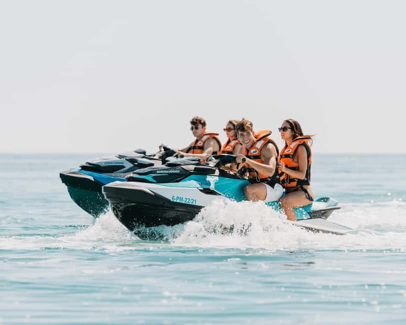 Andratx: Jet Ski Tour with Cave Visits and free Photos - The ride toward Cala en Basset