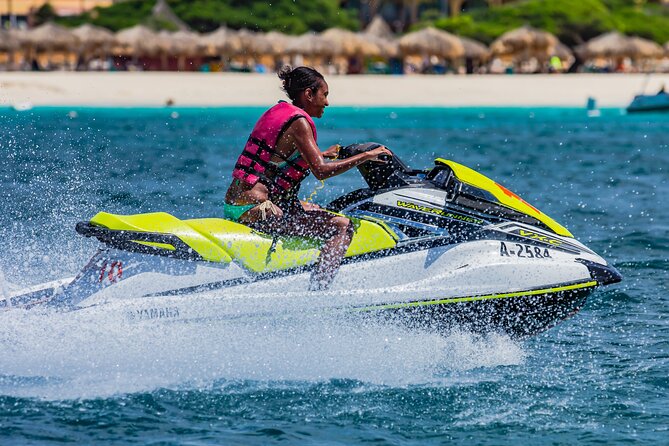 Aruba Jet Ski Waverunner Rental - Why a short jet ski rental works well in Aruba