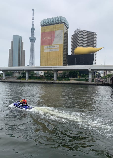 Asakusa : explore tokyo bay and canals by jet skis - Key points at a glance