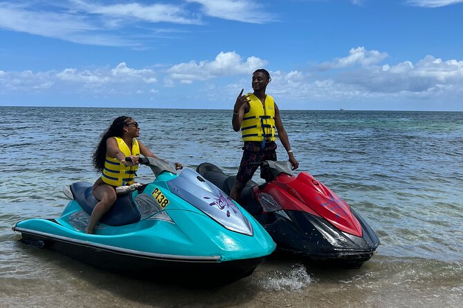ATV and Jet Ski Options in Montego Bay with Transportation - ATV riding through the Mount Zion hills