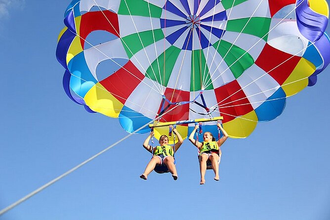 Bali Parasailing Adventure, Jet Ski, Banana Boat , Donat Boat, with Transport - Who will enjoy this morning most?