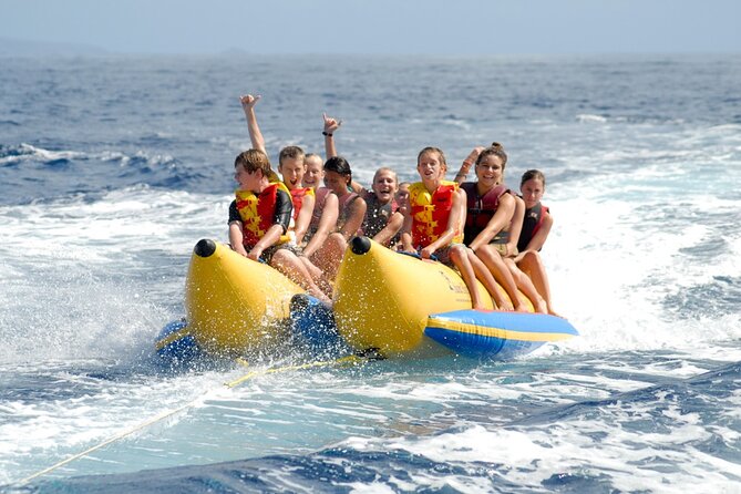 Bali Parasailing Adventure, Jet Ski, Banana Boat , Donat Boat, with Transport - Getting ready at Tanjung Benoa Beach