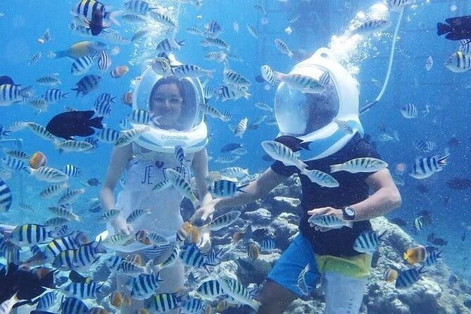 Bali Parasailing, Banana, Jet Ski, and Sea Walker with Transfer - Walking Underwater With Sea Walker