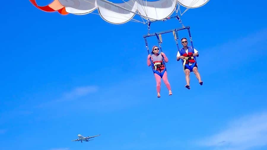 Bali: Sea Walk, Solo Jetski and Parasailing with Pickup - Three Bali water sports in 45 minutes