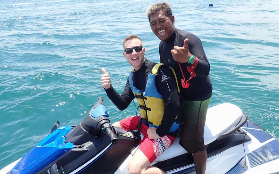 Bali : Watersport Flyboard, Flyfish, Jetski (Exclusive) - Flyfish brings the group energy