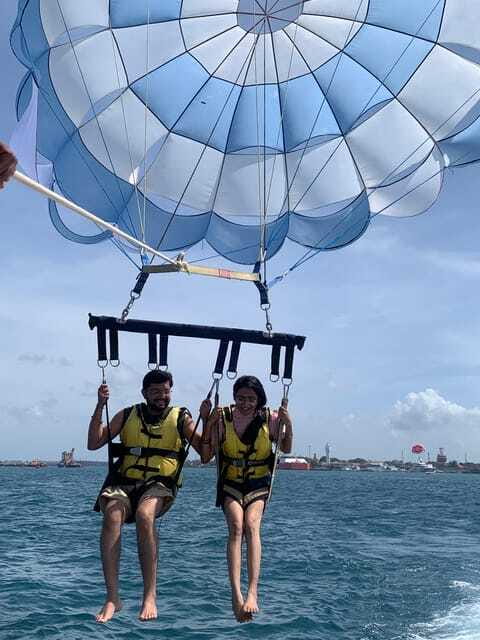 Bali: Watersport Rolling Donut Parasailing Jetski Exclusive - How the one-hour schedule works