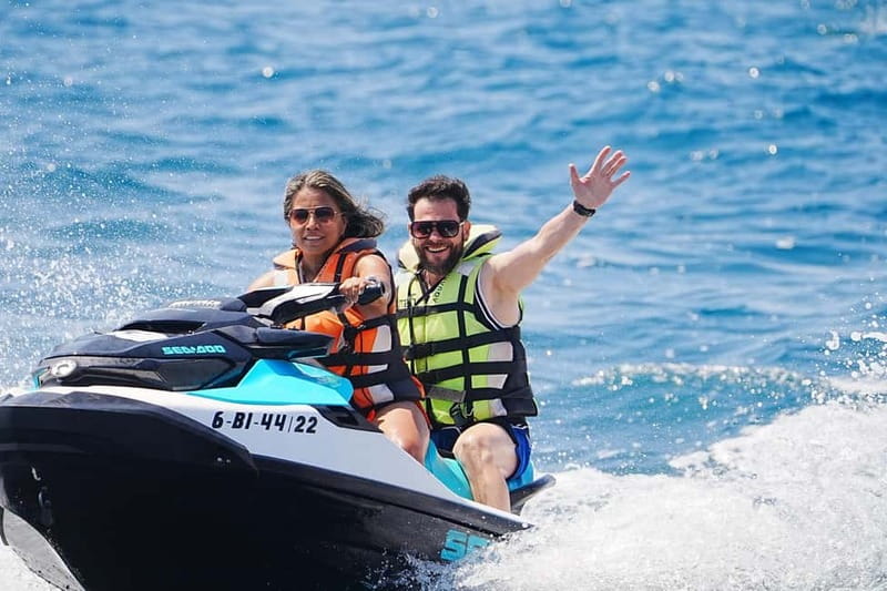 Barcelona: Jet Ski Ride 1 or 2 People w/ Instructor Included - Who will enjoy this most?