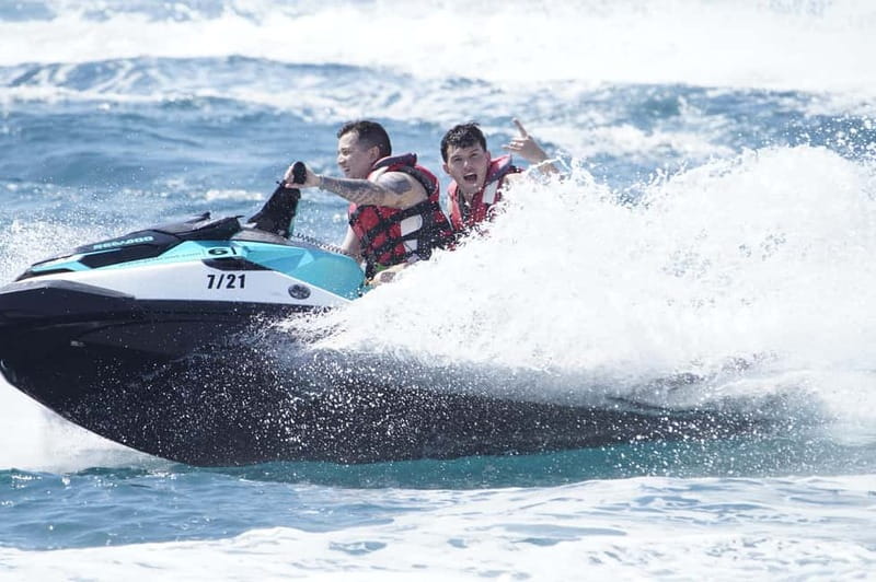Barcelona: Jetski No Licence Tour Hotel W - Photo included - The 45-minute route along Barcelona’s coast
